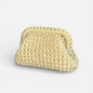 Lurex clutch bag - oro